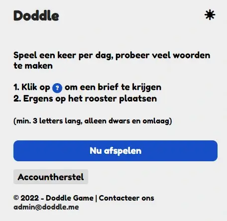 Dutch Doddle instructions